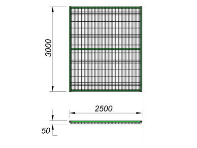 Ограждение спортивной площадки 2500х3000 МАФ 5103 в Петрозаводске