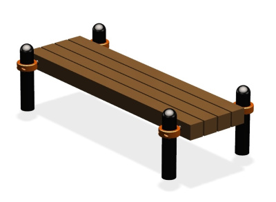 Воркаут скамья ВС-38 в Петрозаводске
