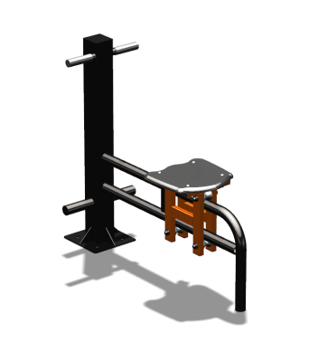Уличный тренажер "Каталка одинарная" УТ 123 в Петрозаводске