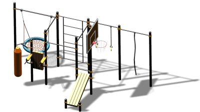 Спортивный комплекс воркаут ВС-88 в Петрозаводске