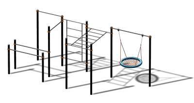 Спортивный комплекс воркаут ВС-105 в Петрозаводске
