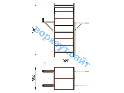 Детский спортивный комплекс 3 в 1 ДСК 3103 в Петрозаводске