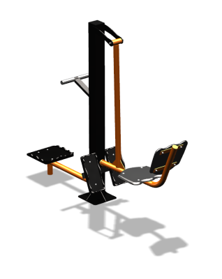 Уличный тренажер "Жим ногами Твистер" УТ305 в Петрозаводске