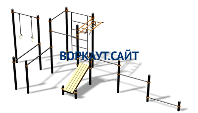 Спортивный комплекс воркаут ВС-95 в Петрозаводске