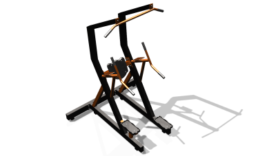 Силовой уличный тренажер  "Комбинированный станок"  УТ416 в Петрозаводске