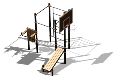 Спортивный комплекс воркаут ВС-155 в Петрозаводске