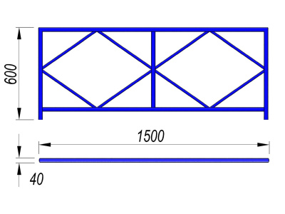 Ограждение площадки МАФ 5001 в Петрозаводске