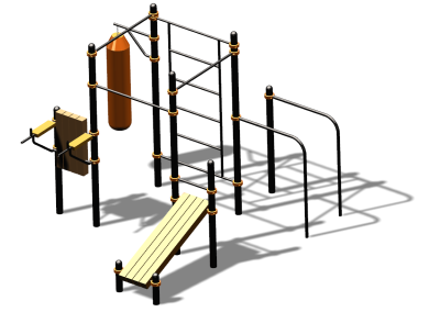 Спортивный комплекс воркаут ВС-93 в Петрозаводске