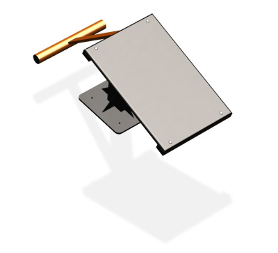 Уличный тренажер "Скамья для пресса" УТ 121 в Петрозаводске