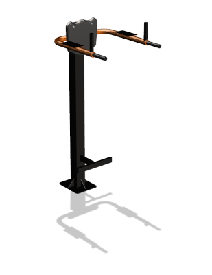 Уличный тренажер «Брусья-пресс» УТ 109 в Петрозаводске