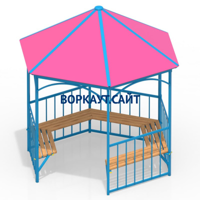 Беседка с лавками МАФ 4120 в Петрозаводске