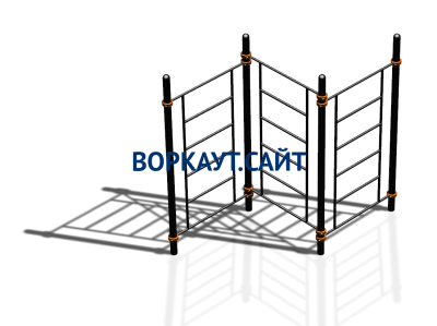 Спортивный комплекс воркаут ВС-80 в Петрозаводске