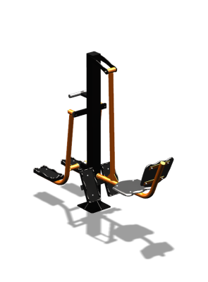 Уличный тренажер "Жим ногами Шпагат" УТ315 в Петрозаводске