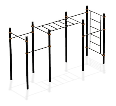 Спортивный комплекс воркаут ВС-54 в Петрозаводске