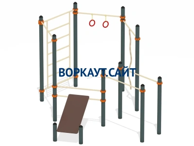 Спортивный комплекс воркаут ВС-49 в Петрозаводске