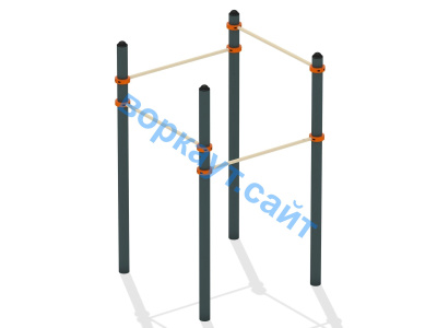 Турник четырехуровневый ВС-11 в Петрозаводске