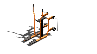 Силовой уличный тренажер  "Лыжи"  УТ406 в Петрозаводске