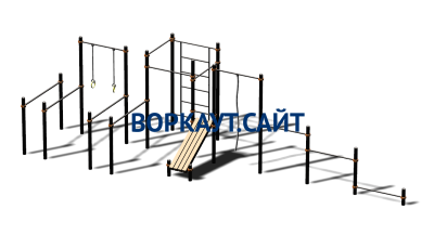 Спортивный комплекс воркаут ВС-83 в Петрозаводске